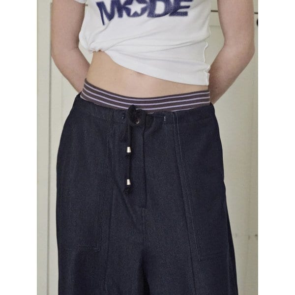 SAGGING LAYER SHORTS _ PURPLE
