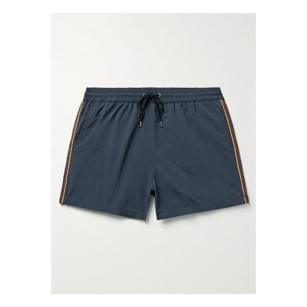 슬림핏 숏 스트라이프  스윔 쇼츠 42247633208689043