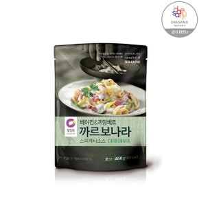 청정원 까르보나라 스파게티 소스 250gX5