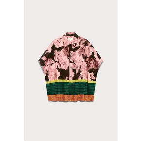 ZARA 자라 패턴이 조합 튜닉 셔츠 한정판 5231 037 020