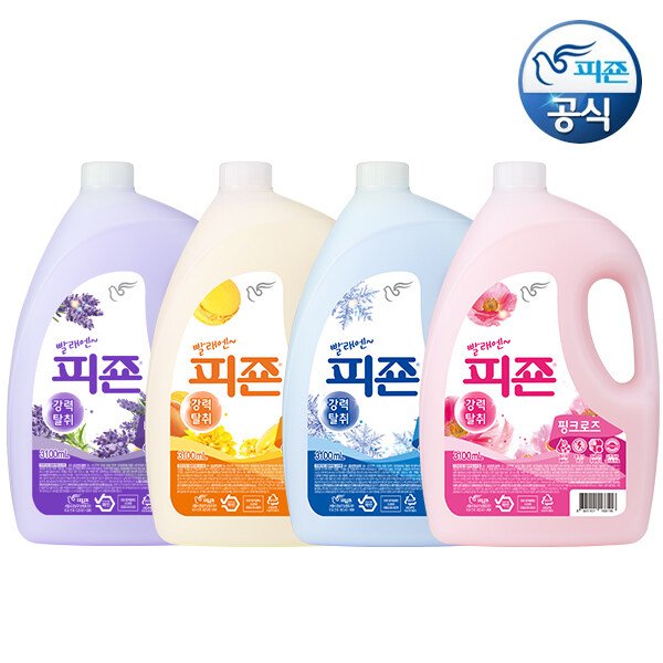 섬유유연제 3.1L 용기 x 4개