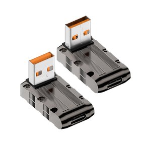 C타입 고속충전 젠더 2개 세트 / 충전 데이터싱크 CtoA 10GB 120W
