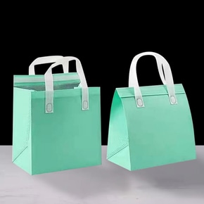 런치 백 디저트 보냉백 박스 부직포 배달 가방 단체도시락 소풍 나들이 보온 쿨러백