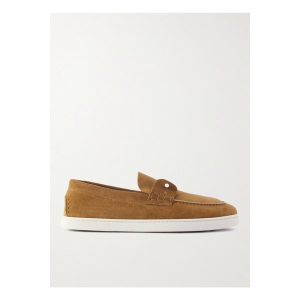 장식 스웨이드 보트 슈즈 46376663162882050