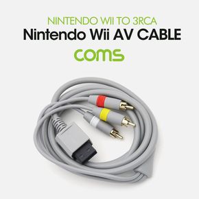 Coms 게임기 AV 컨버터 닌텐도 Wii Wii to 3RCA