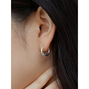 Less earring_silver