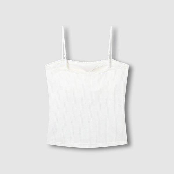 여 코튼 포인텔 크롭 브라캐미솔 J426201002001