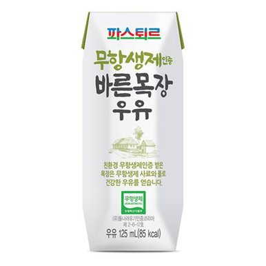 바른목장우유125ml(72팩)