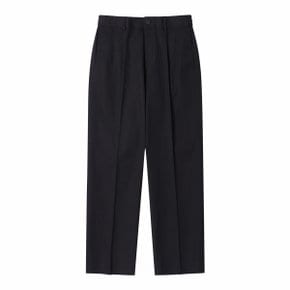 Black Tapered Fit Cotton Pants_CWPAA24541BKX