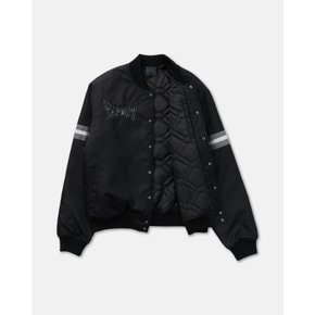 TAPOUT SATIN JACKET  안감 누빔 범버 자켓 (VG31JK053)