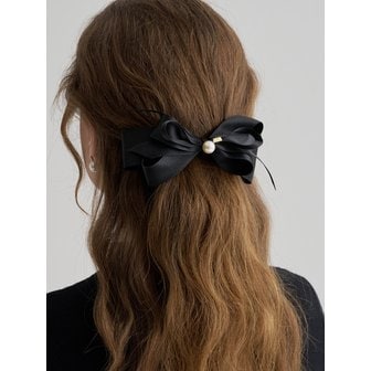 장폴클라리쎄 메릴 진주 리본 자동핀 JP-25-110AB