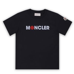 몽클레어 24 S/S 키즈 베이스볼 레터링 로고 반팔(네이비) 8C00003 89AFV 778 /국내당일발송