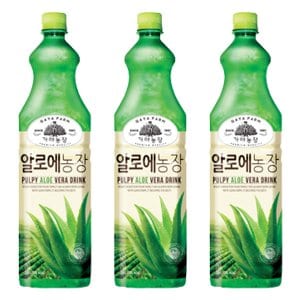  웅진 가야 알로에농장 1.5L x 12페트 알로에 주스