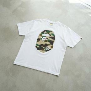 퍼스트 카모 빅 에이프 헤드 티셔츠 M WHITE YELLOW 001TEM301015 WHD