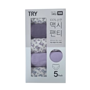 트라이)5매입 팬티_맥시