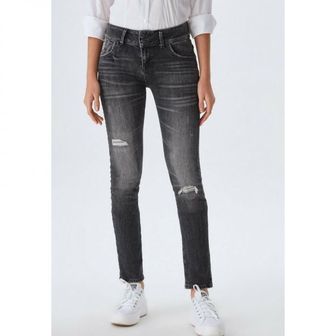 이스퀘어 3736106 LTB Molly M Sienne Wash Jeans Slim Fit - fit jeans dark grey