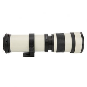 망원경 망원 렌즈 흰색 420-800mm 개구 F/8.3-16 풀 매뉴얼 초점 망원경 줌 캐논 EF 마운트