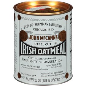 McCann`s  아이리시  오트밀  12팩  John  McCanns  스틸  컷  아이리시  오트밀  830ml