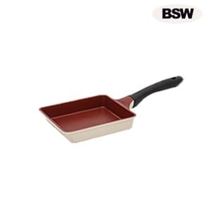 BSW IH 인덕션 열센서 코팅 사각후라이팬 18cm / 계란말이 에그 미니 달걀말이