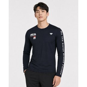 YMW24233[다이나핏]남성 스폰서 소프트 터치감 고신축성 기모 라운드티셔츠 (기존가 109,000원)