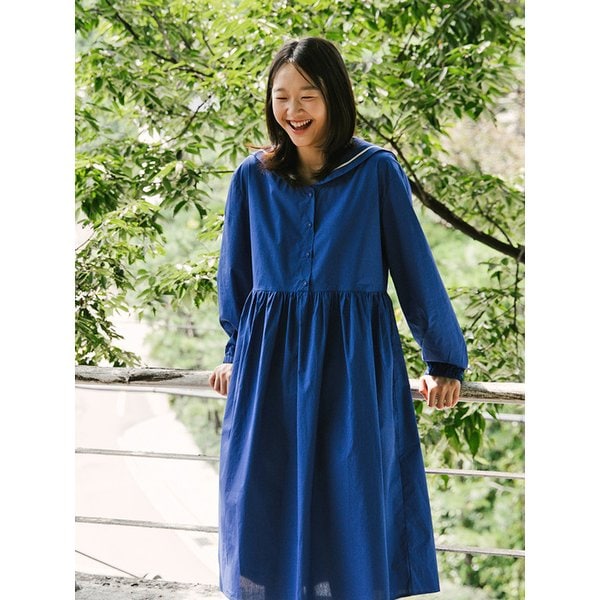 Positano Sailor Dress_BLUE