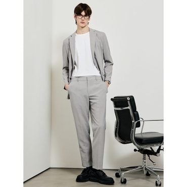 갤럭시라이프스타일 [三無衣服] 스트레치 셋업 팬츠  라이트 그레이 (GC5221SS22)