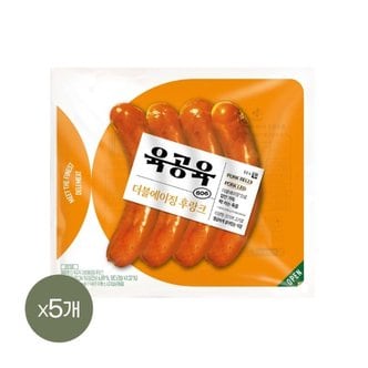 CJ제일제당 육공육 더블에이징 후랑크 소시지 370g x5개