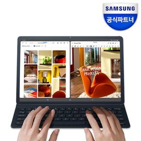 갤럭시탭 S9 플러스 케이스 슬림 키보드 북커버 정품 EF-DX810