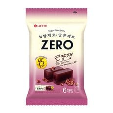  제로 연양갱 팥 6번들 300g x1개
