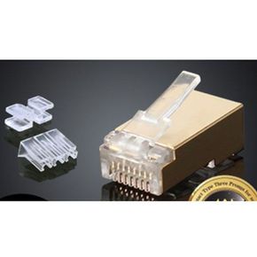 CAT7 CAT6A RJ45 커넥터 플러그 공용 랜잭 8P8C 1개