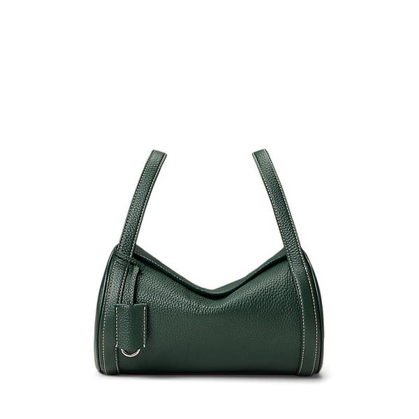 여성 폴로 플레이 레더 배럴 더플(WAPOBAG03920006300)