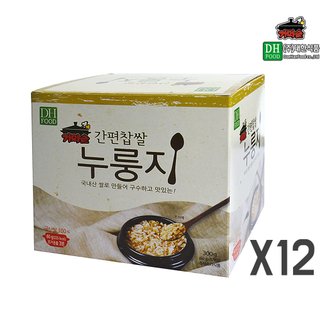 대한식품 대한 간편찹쌀누룽지 300g(60gx5)x12