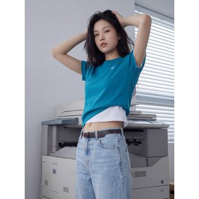 에센셜 로고 반팔 티셔츠
