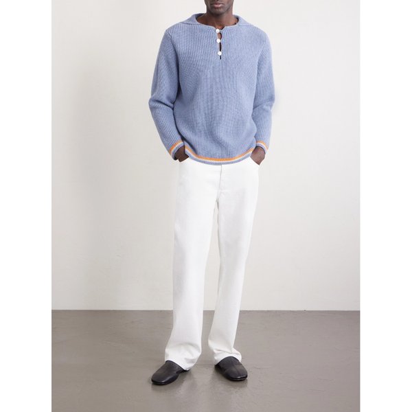 보디 보트 덱 리브드 울 스웨터 46376663162957777