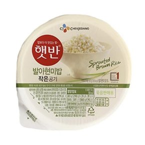 CJ제일제당 햇반 발아현미밥 작은공기 130g 24개jh