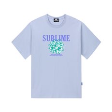 SURLIME FLOWER GRAPHIC 티셔츠 - 퍼플