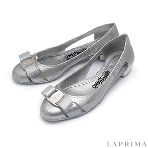 [FERRAGAMO] 페라가모 바라 젤리 펌프스 VARA-JELLY-3CM SILVER 726366