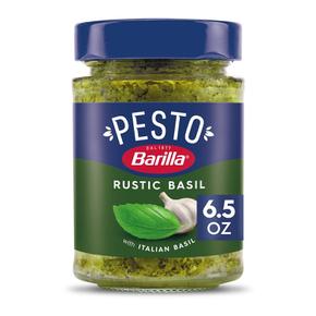 [해외직구] Barilla 바릴라 러스틱 바질 페스토 소스 파스타 스파게티 소스 184g 4팩