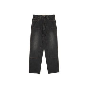 SUPERDRY 카펜더 빈티지 워싱 데님 팬츠(SDMDEDO01BLK)