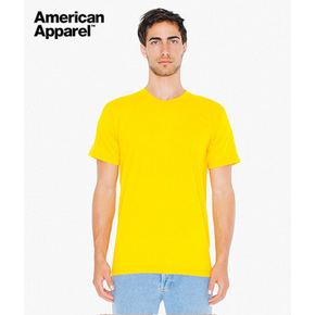 American Apparel 30수 반팔 라운드 Gold