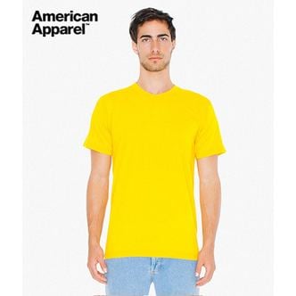 길단 American Apparel 30수 반팔 라운드 Gold