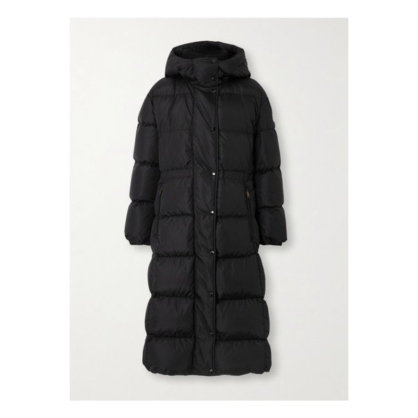 몽클레어 차머 후드 퀼팅 셸 다운 코트 블랙 46376663162861890