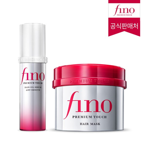 NEW 피노 프리미엄 터치 헤어 오일 세럼 에어리 스무스 + 헤어 마스크