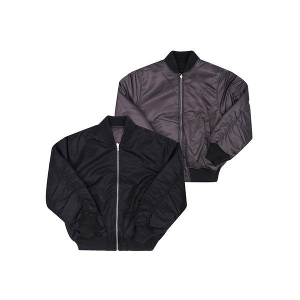 A20118 0HCAS 9XX (W-TYPE-D1) 오벌 D 로고 리버시블 봄버 남성 자켓