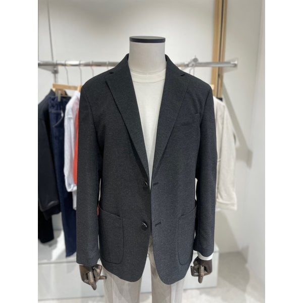 [여주점] 25 S/S 차콜 그레이 캐쥬얼 스판 자켓  (PK4063)