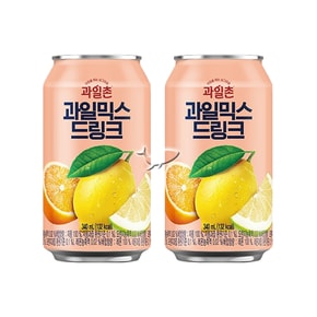 해태 과일촌 과일믹스 드링크 340ml x 12캔 주스캔음료수