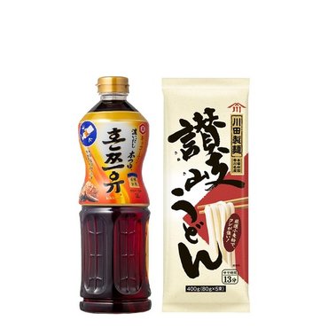  맛있는家  혼쯔유 1L+니신 사누키우동 400g