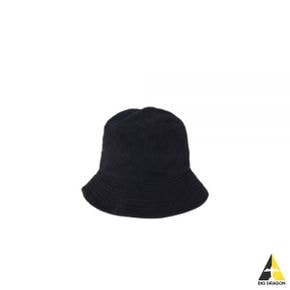 엔지니어드 가먼츠 Bucket Hat_Black Polyester Wool Shaggy (23F1H003-NQ3