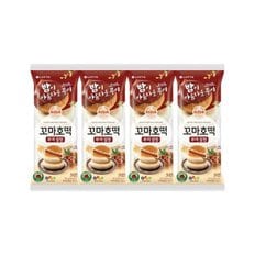 롯데제과 꼬마호떡 부여알밤 125g x4
