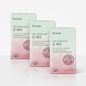 인케어 리스펙타 프로바이오틱스 질 건강 기능성 유산균 30포 3박스 닥터린 인케어 리스펙타 프로바